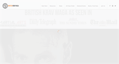 Desktop Screenshot of krav-maga-plymouth.co.uk